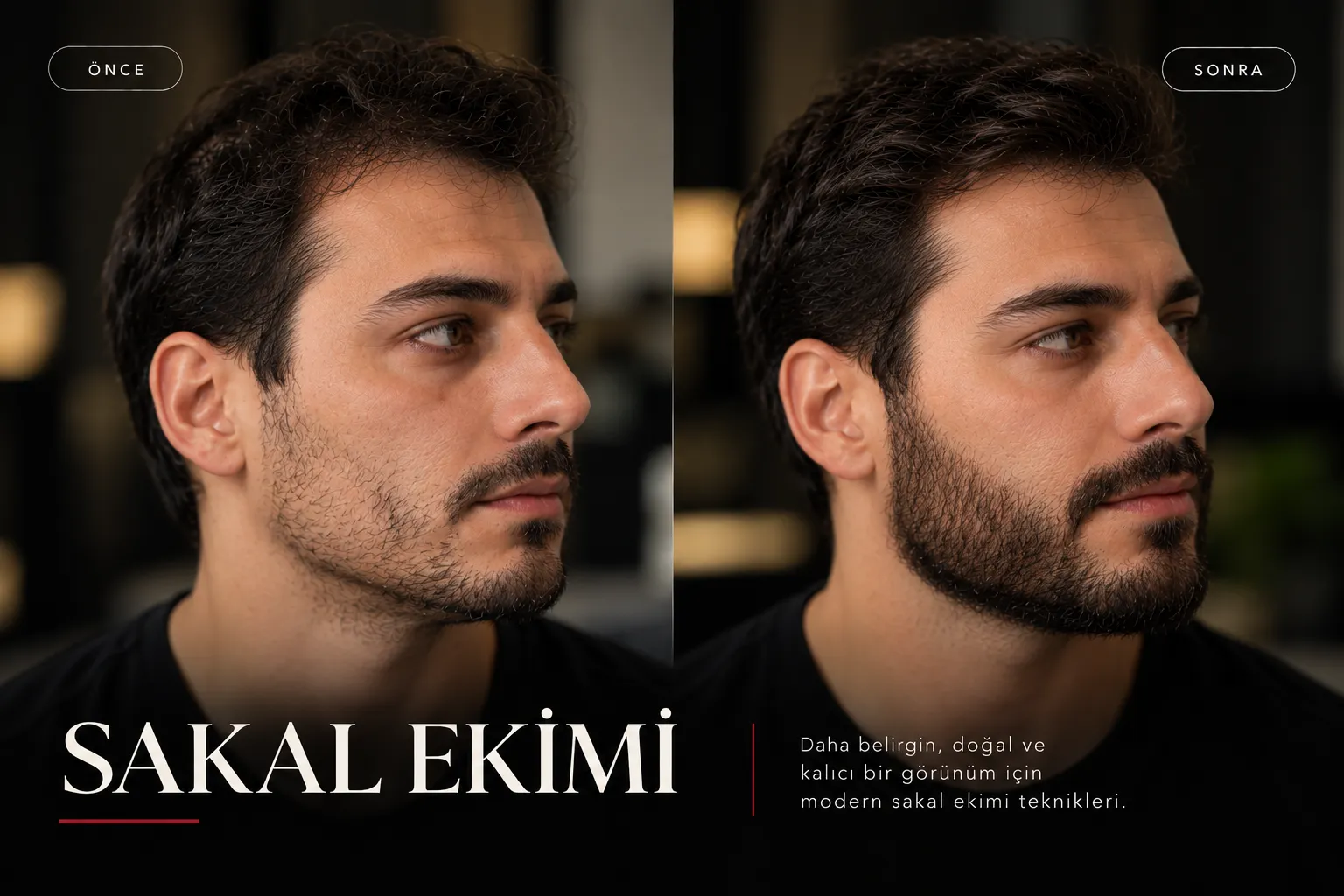 Sakal ekimi öncesi ve sonrası sonucu